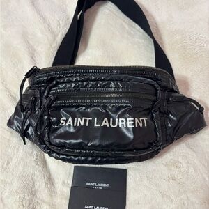 Saint Laurent Black Belt Bag